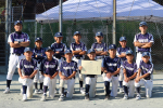亀山JC理事長杯 第40回スポーツ少年団 軟式野球地域交流関大会　ブロック準優勝!!! 
